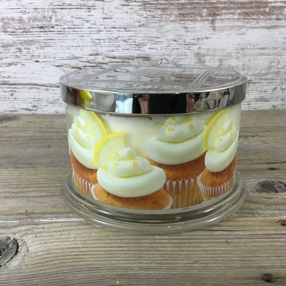 Homeworx By Slatkin Limoncello Cupcake 4-Wick Candle 18oz Glass Jar Scented With - Picture 7 of 7
